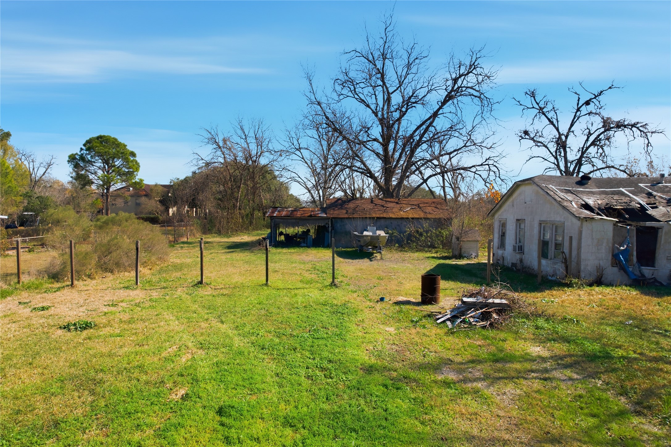 7512 Van Ness Street Houston, TX 77037 - Photo 7 of 11 a backyard of a house with table and chairs