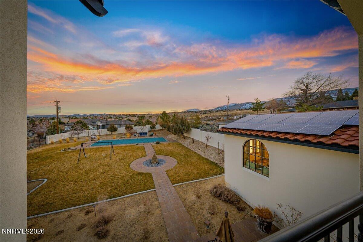 4400 Slide Mountain Circle Reno, NV 89511 - Photo 76 of 93 a view of a swimming pool with lounge chair
