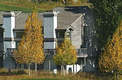 a aerial view of a house
