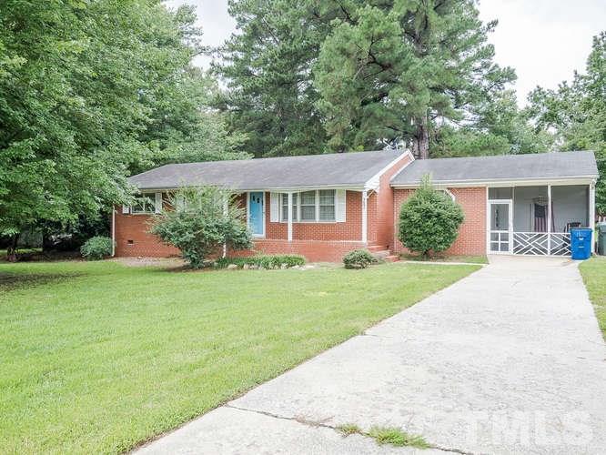 3607 North New Hope Road Raleigh, NC 27604 - Photo 1 of 24 front view of a house with a yard