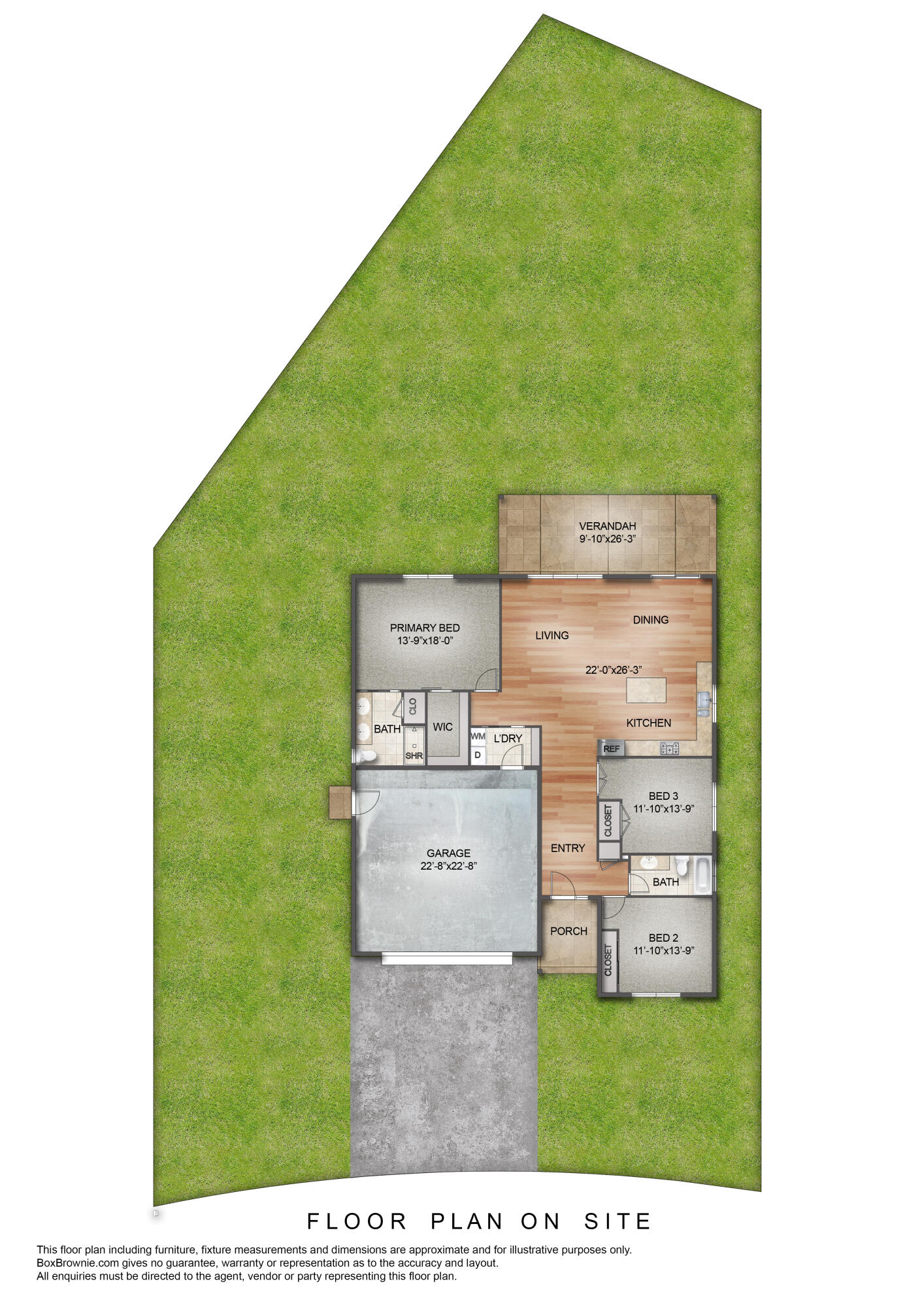 1154 Cascade Loop, Unit 7 Cave Junction, OR 97523 - Photo 35 of 35 Floor plan photo for illustration purposes