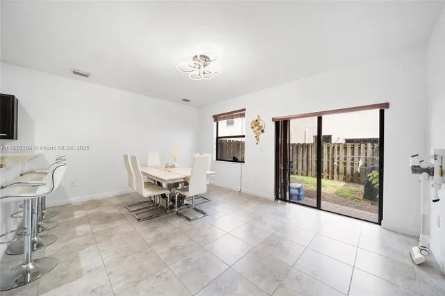 a view of a livingroom with furniture