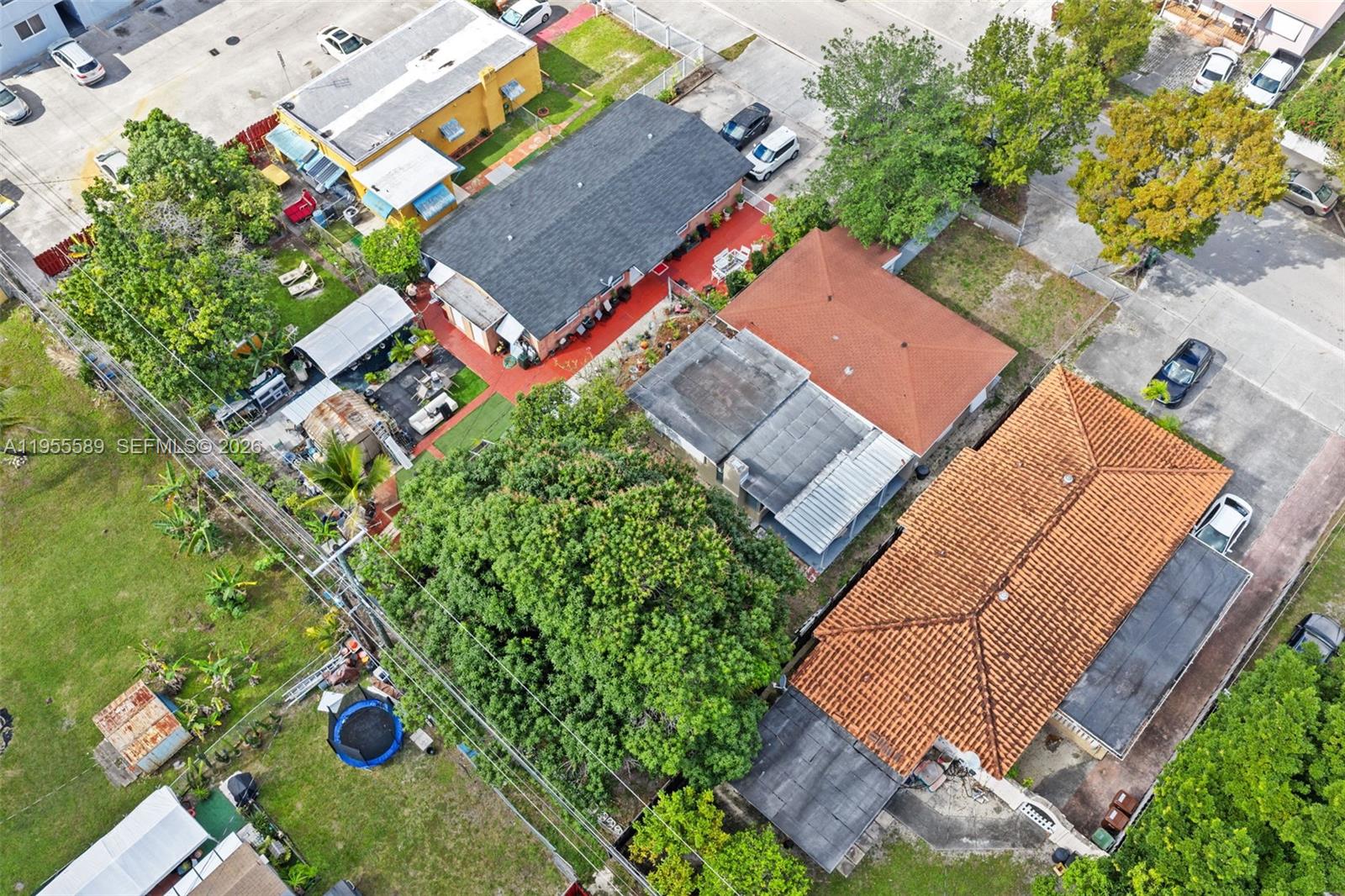 42 East 16th Street Hialeah, FL 33010 - Photo 29 of 30 an aerial view of a house with a yard