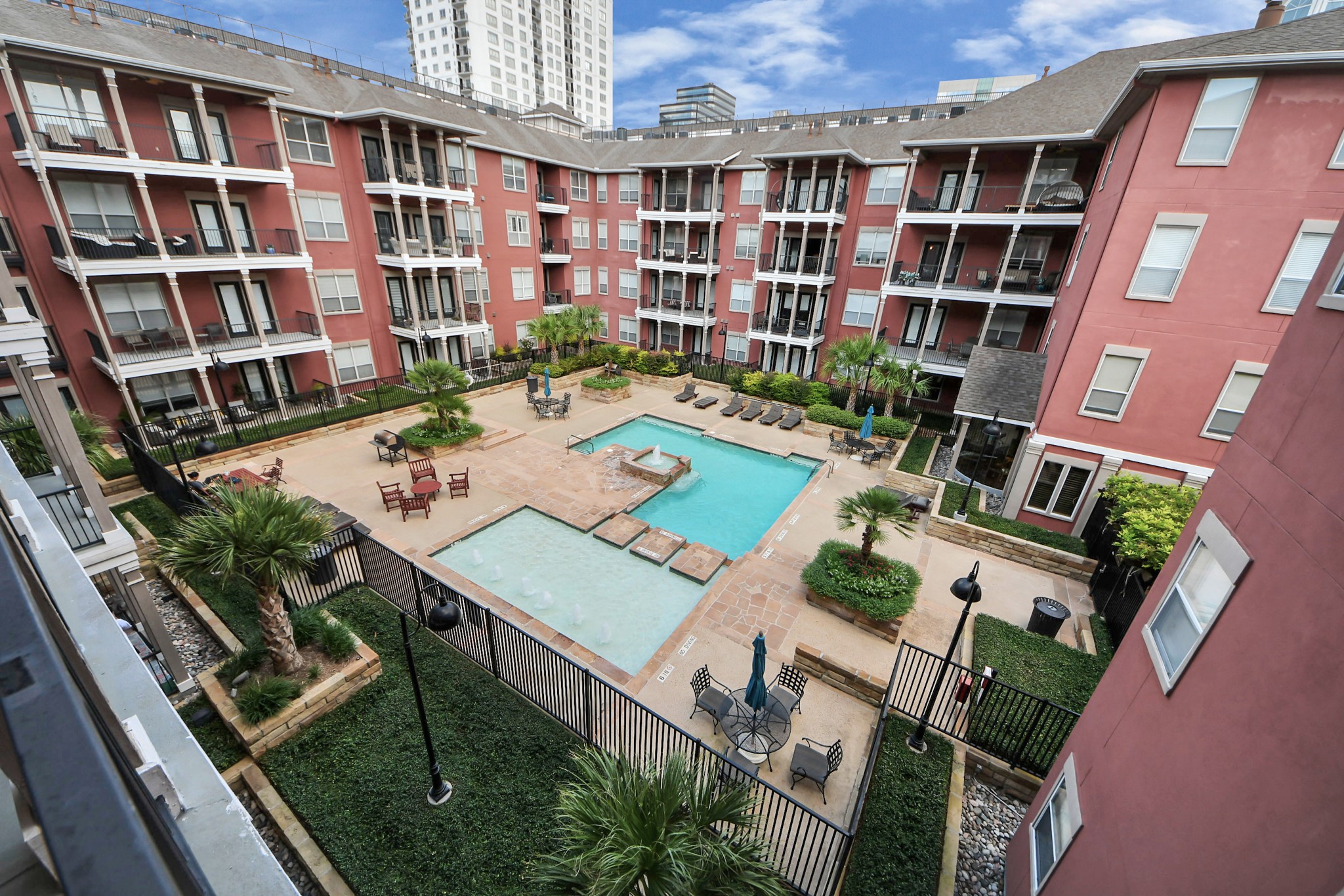 2400 McCue Road, Unit 333 Houston, TX 77056 - Photo 33 of 50 a view of a city from a balcony