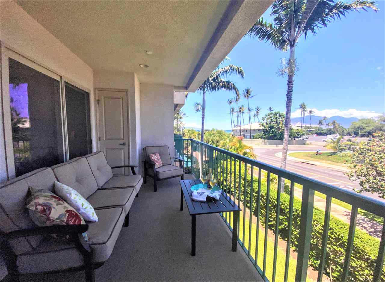 44 Kanani Road, Unit 2202 Kihei, HI 96753 - Photo 2 of 30 a view of a porch with furniture