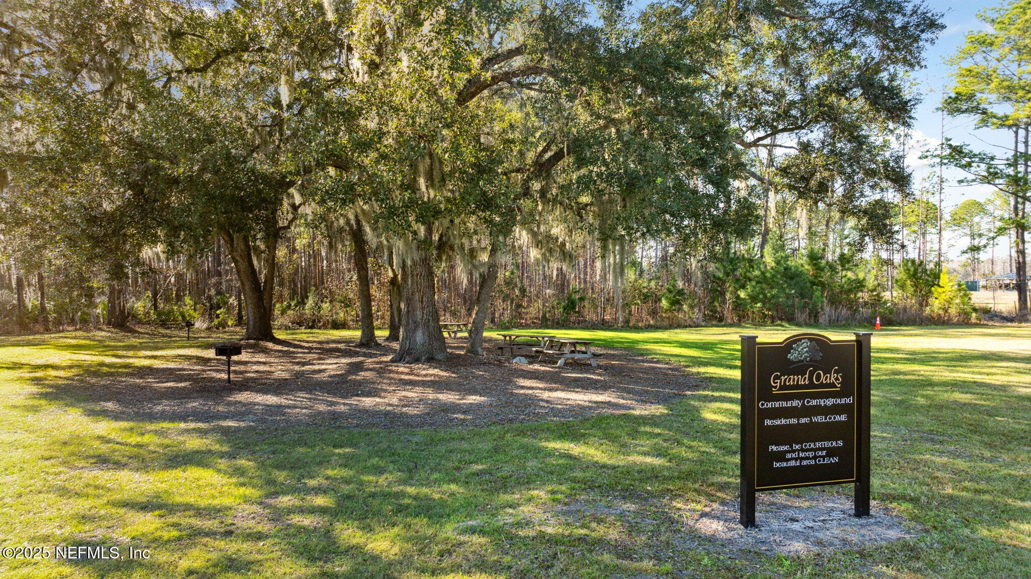 100 Red Barn Road St. Augustine, FL 32092 - Photo 65 of 86 a view of a park with large trees