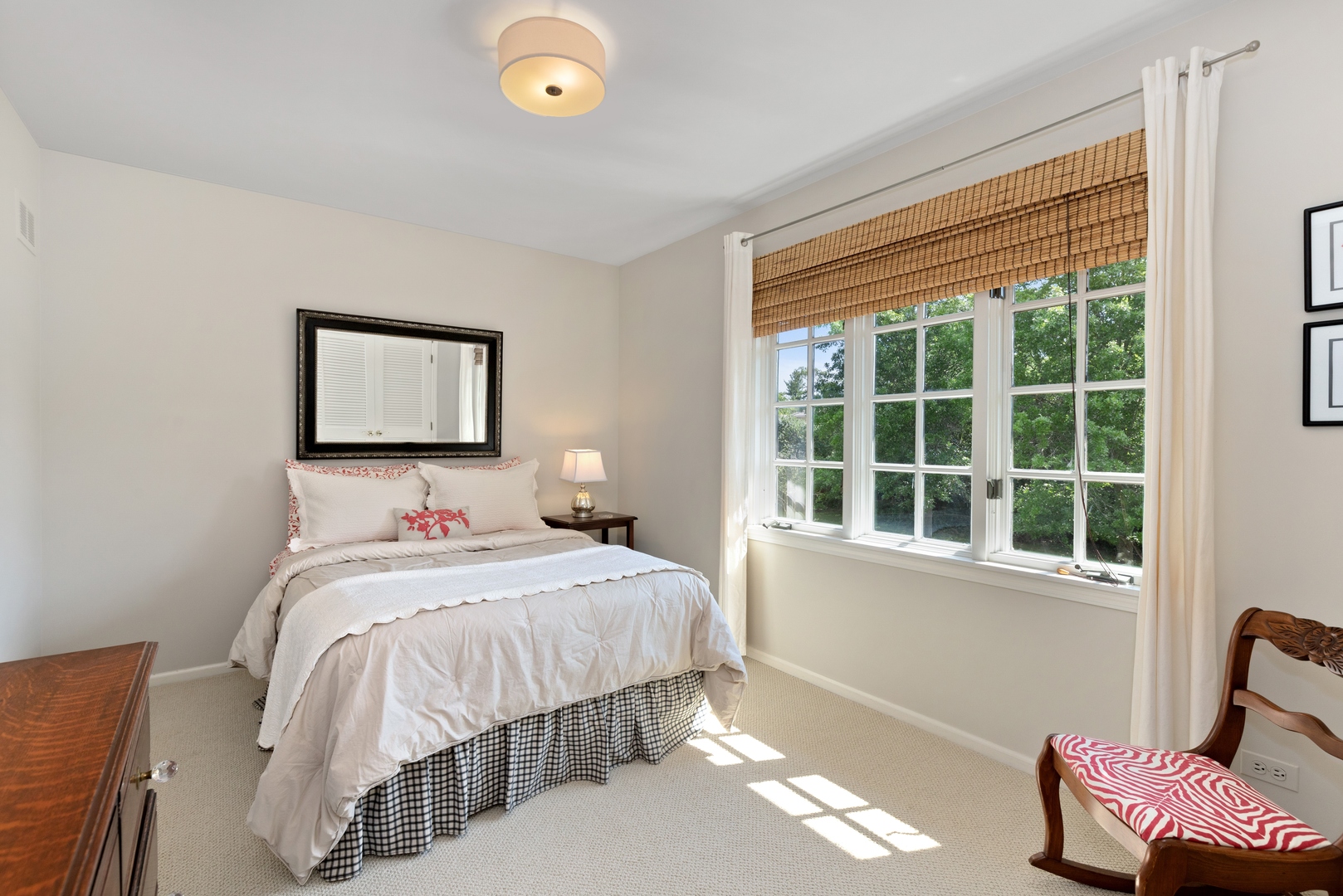 390 South Basswood Road Lake Forest, IL 60045 - Photo 22 of 38 a bedroom with a bed and a window