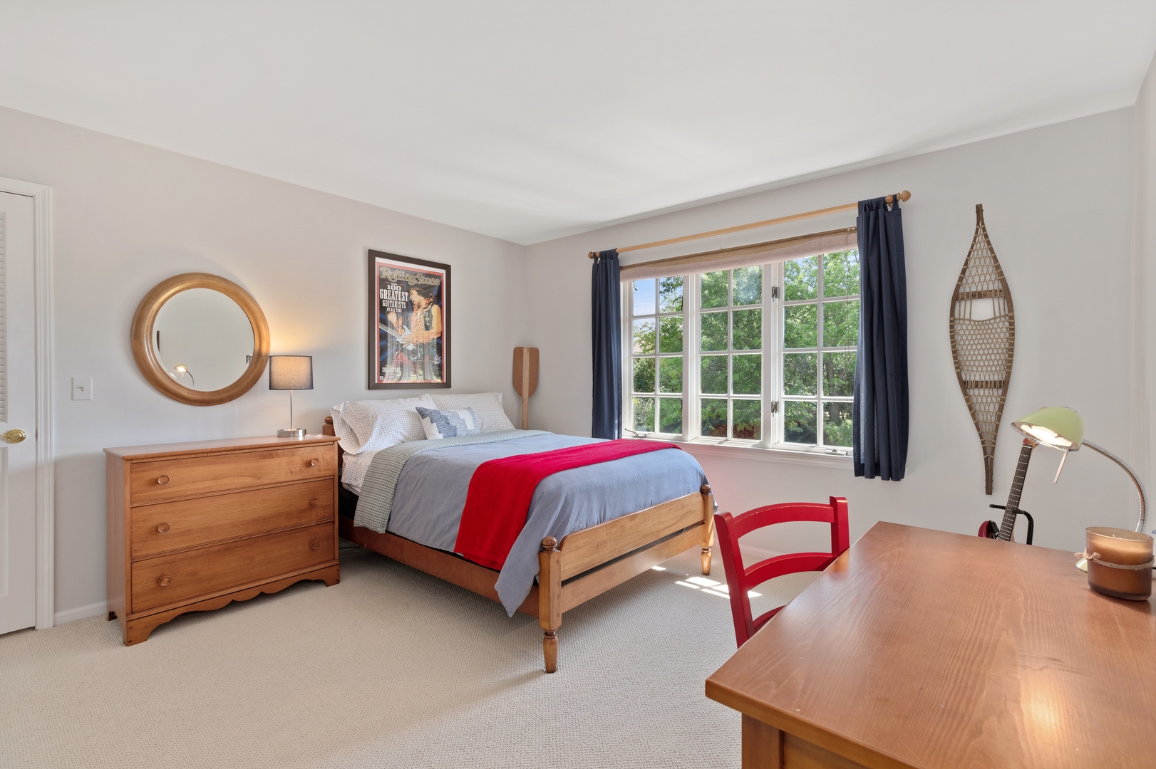 390 South Basswood Road Lake Forest, IL 60045 - Photo 23 of 38 a bed room with a bed chair and a window