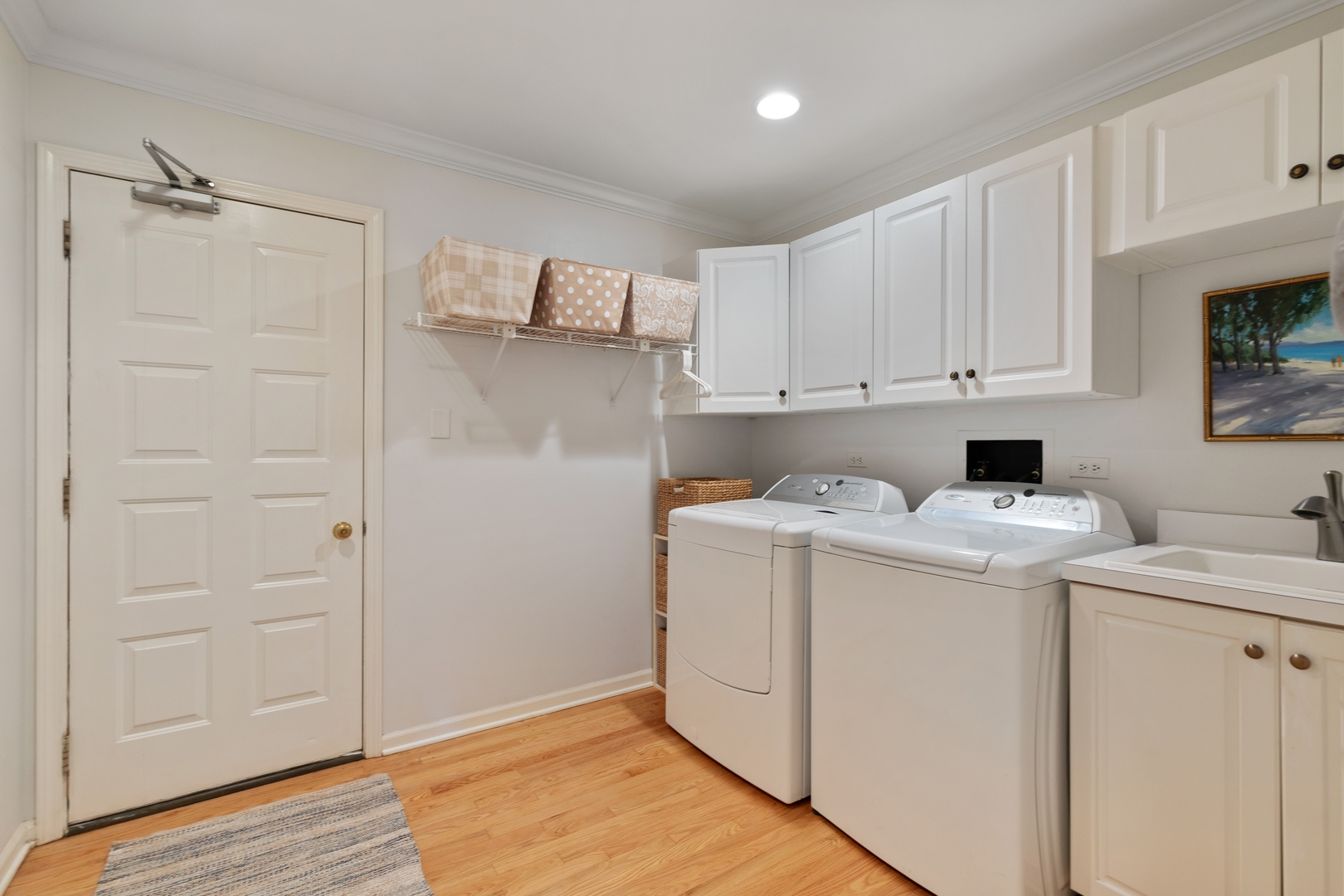390 South Basswood Road Lake Forest, IL 60045 - Photo 24 of 38 a view of utility room with washer and dryer