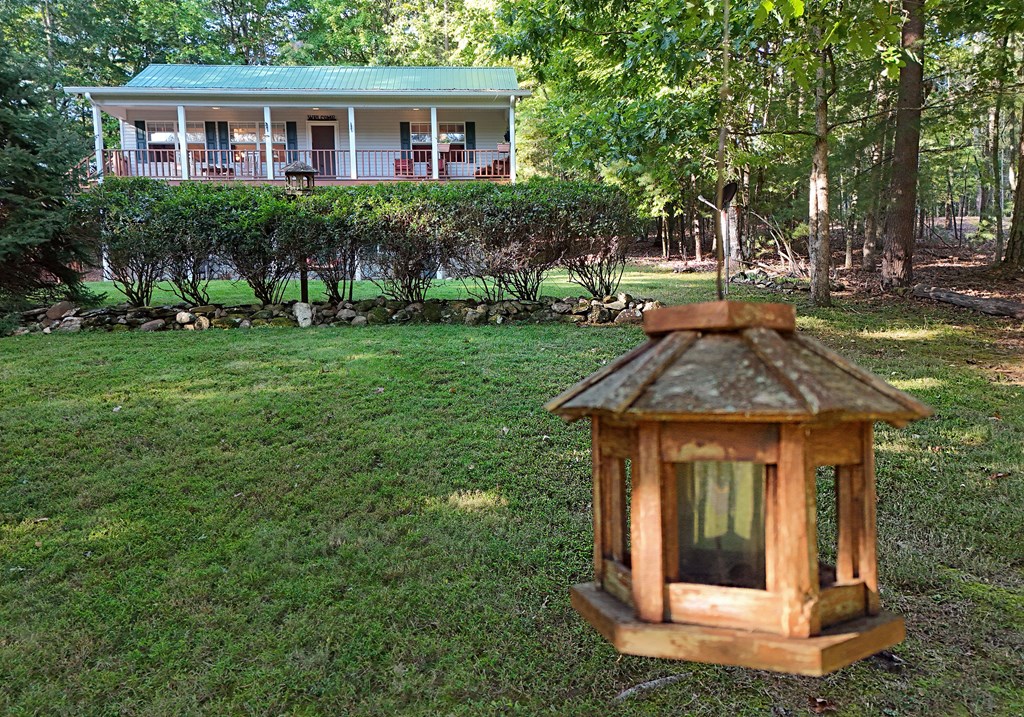 31 Lance Crossing Road Blairsville, GA 30512 - Photo 17 of 52 a front view of a house with a yard