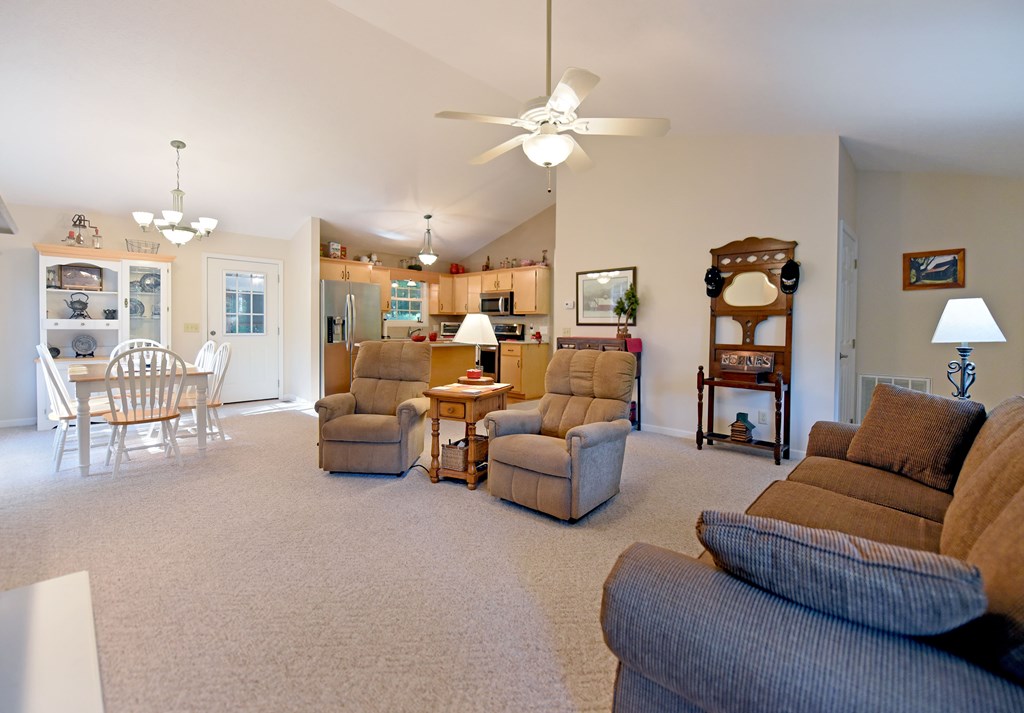 31 Lance Crossing Road Blairsville, GA 30512 - Photo 28 of 52 a living room with furniture and a chandelier