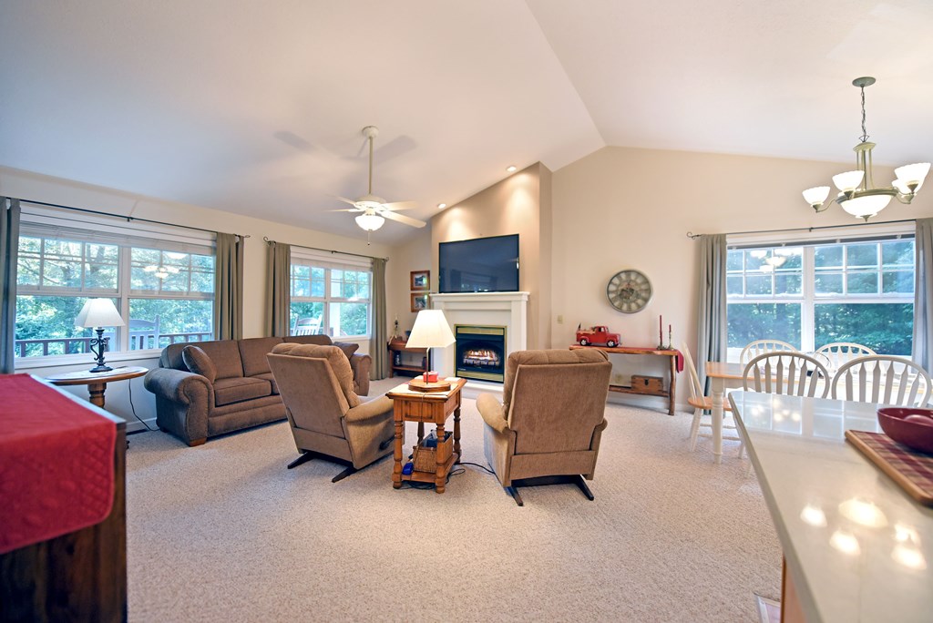 31 Lance Crossing Road Blairsville, GA 30512 - Photo 5 of 52 a living room with furniture and a fireplace