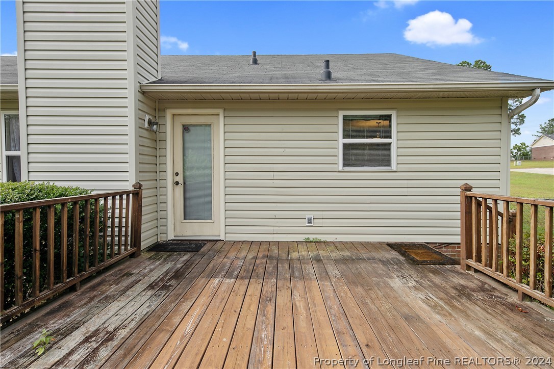 51 Overlook Road Cameron, NC 28326 - Photo 37 of 40 a view of a wooden deck