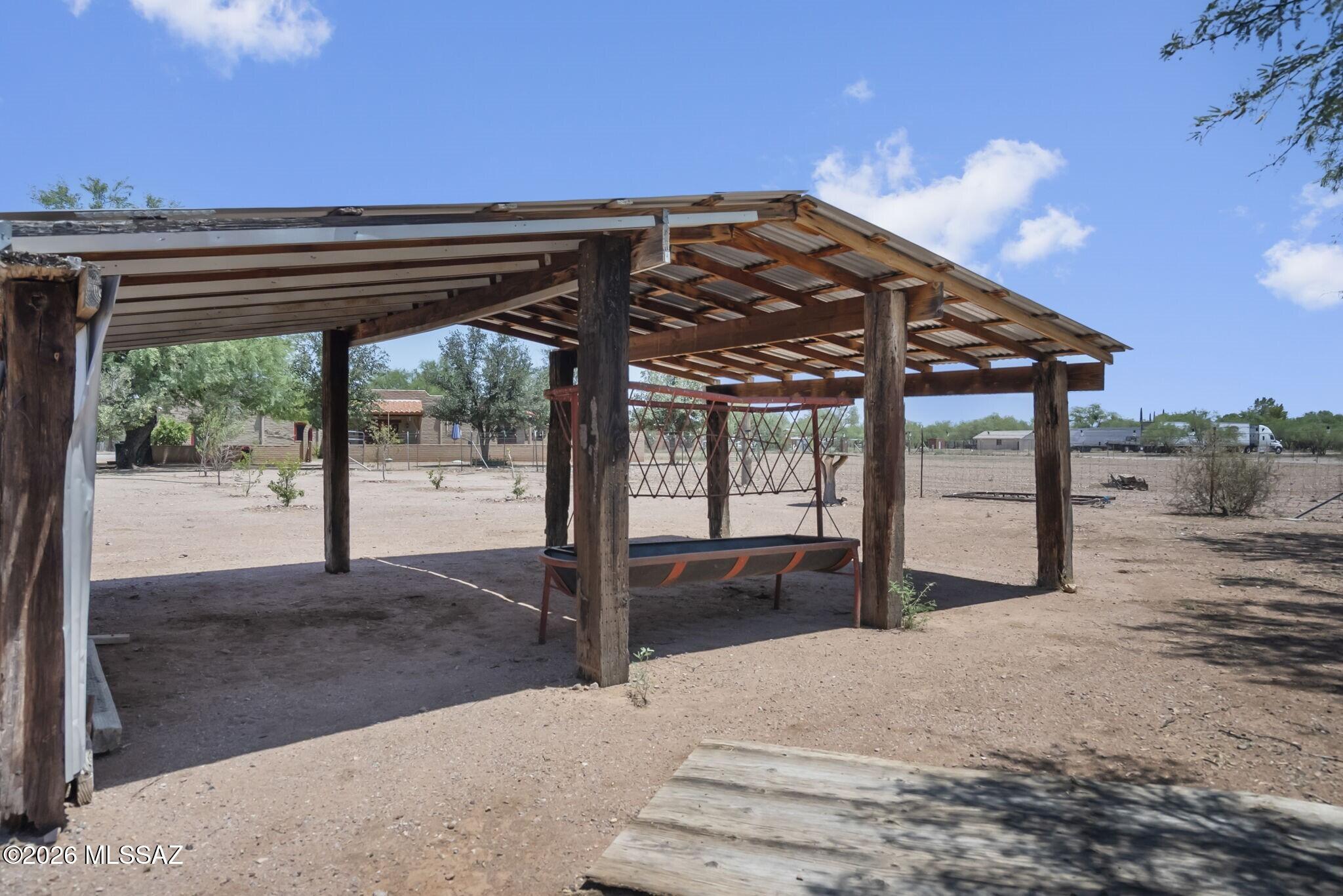 5216 West Arivaca Road Amado, AZ 85645 - Photo 45 of 50 Covered Stalls