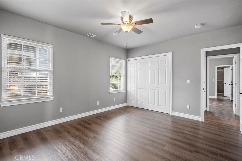 849 Balboa Drive Arcadia, CA 91007 - Photo 17 of 54 a view of an empty room with window and wooden floor