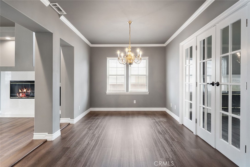 849 Balboa Drive Arcadia, CA 91007 - Photo 30 of 54 wooden floor in an empty room with a window