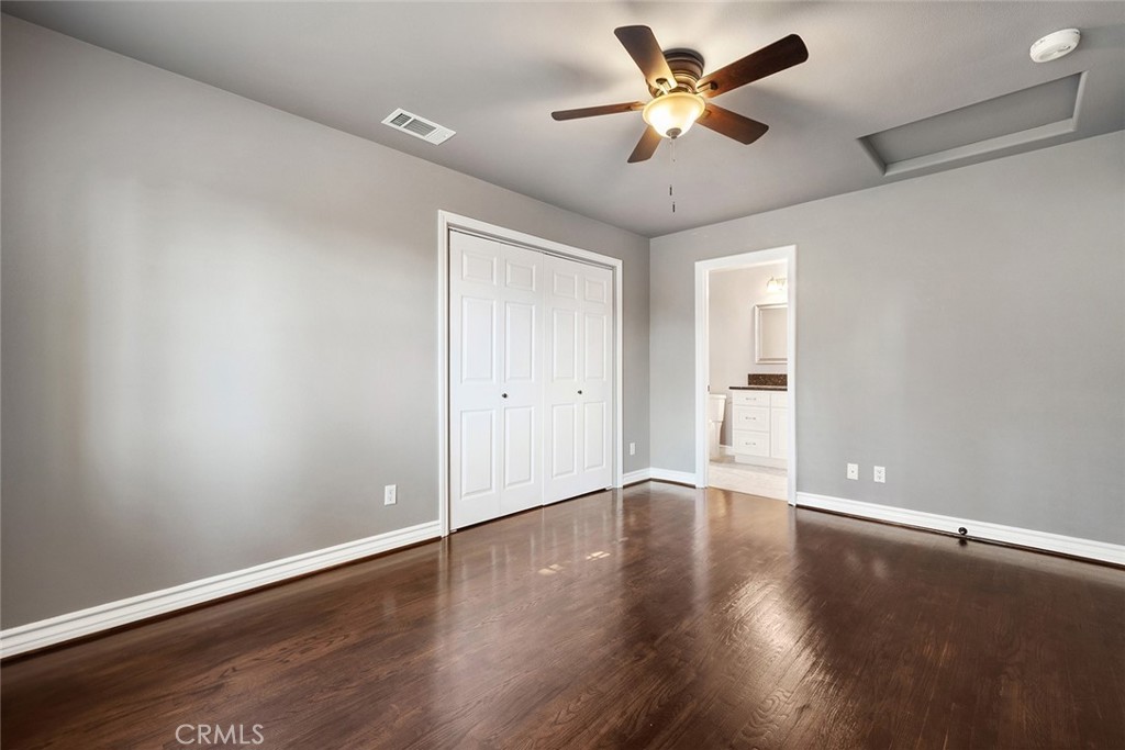 849 Balboa Drive Arcadia, CA 91007 - Photo 46 of 54 a view of an empty room with window and wooden floor
