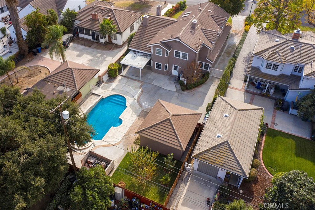 849 Balboa Drive Arcadia, CA 91007 - Photo 6 of 54 an aerial view of houses with outdoor space