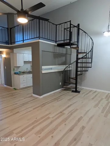 a view of storage and utility room