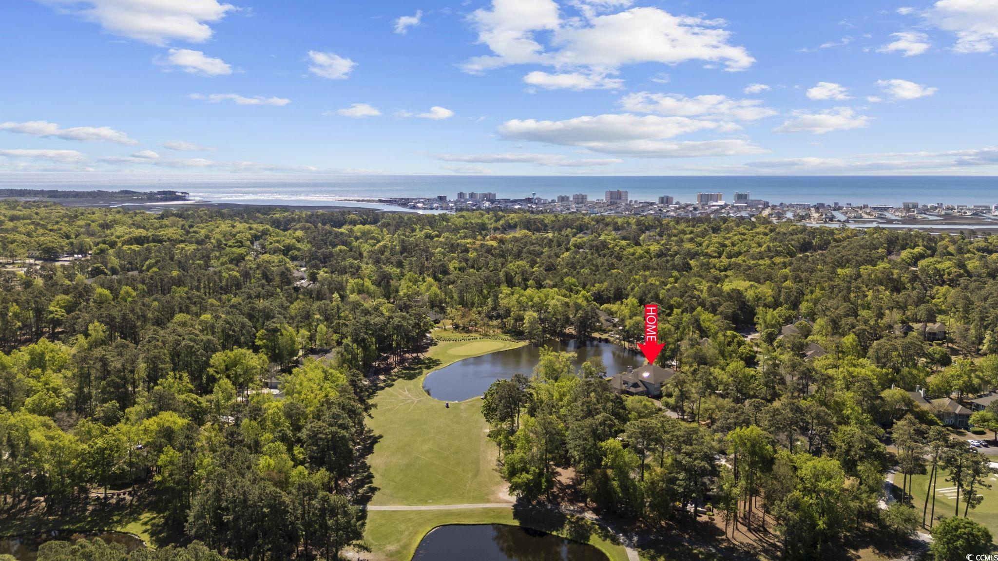 1221 Tidewater Drive, Unit 412 North Myrtle Beach, SC 29582 - Photo 27 of 36 Bird's eye view of a nearby body of water