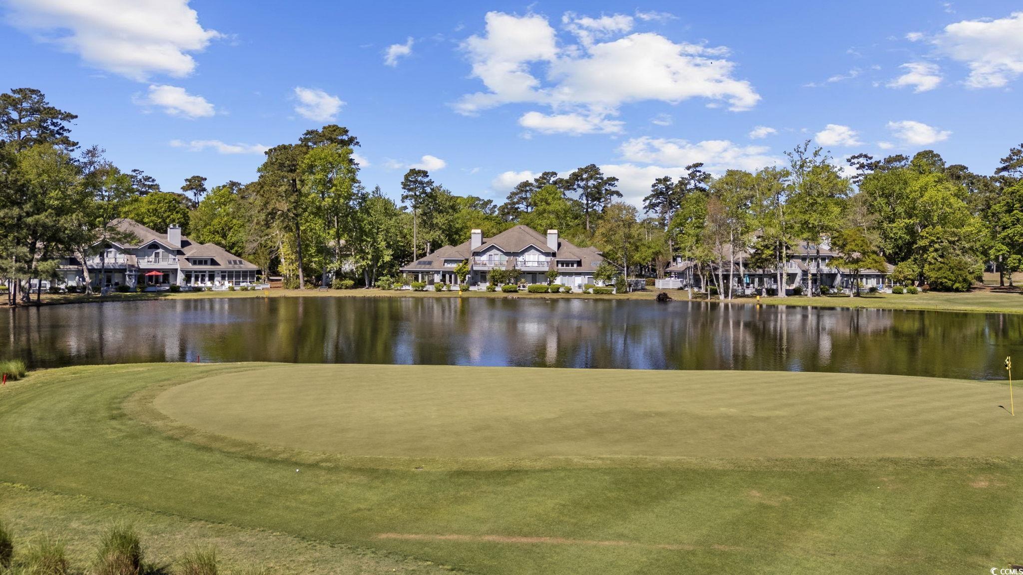 1221 Tidewater Drive, Unit 412 North Myrtle Beach, SC 29582 - Photo 29 of 36 Surrounding community with view of golf course and a water view