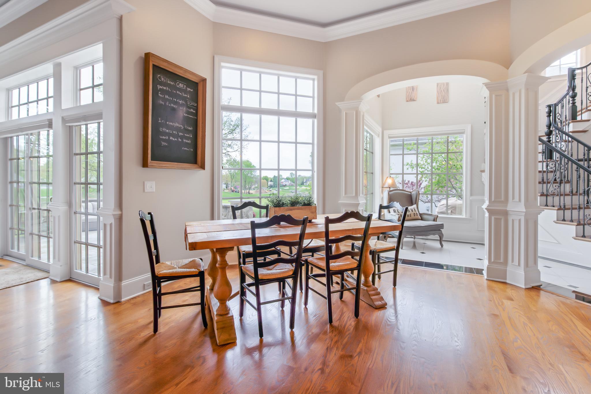 618 Willow Green Lititz, PA 17543 - Photo 25 of 63 a view of a dining room with furniture and wooden floor