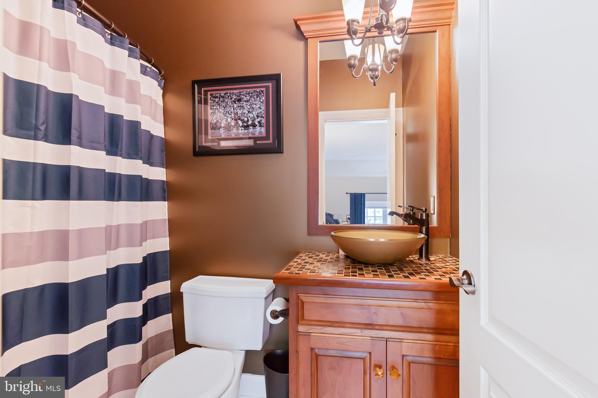 618 Willow Green Lititz, PA 17543 - Photo 32 of 63 a bathroom with a granite countertop toilet a sink and a mirror