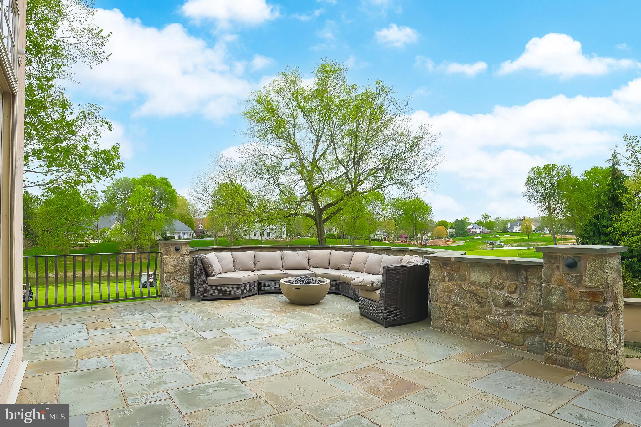 618 Willow Green Lititz, PA 17543 - Photo 50 of 63 a view of a terrace with a couch and a fire pit