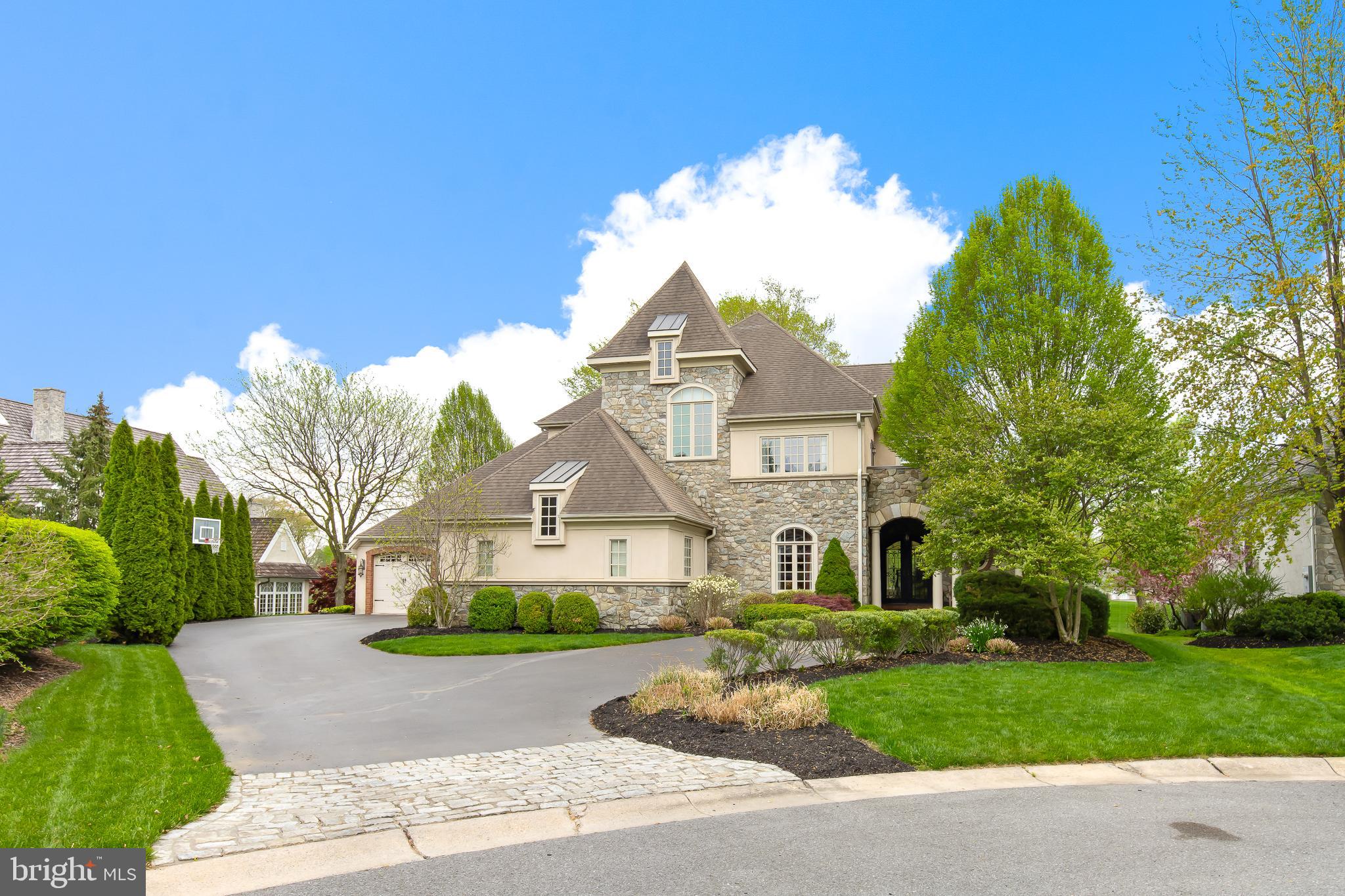 618 Willow Green Lititz, PA 17543 - Photo 5 of 63 a front view of a house with a yard and garage