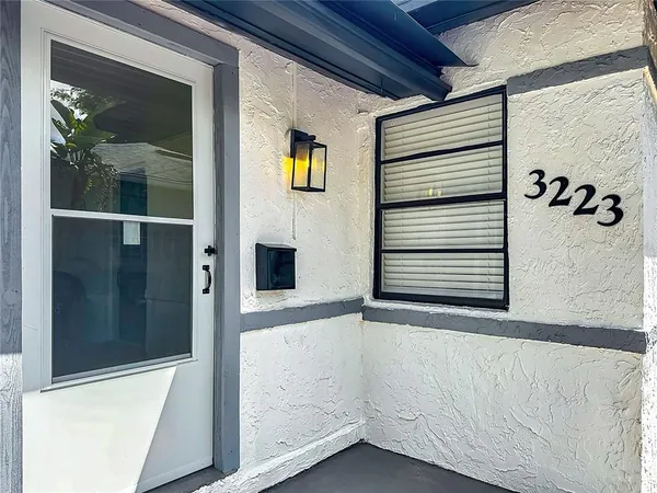 a view of an entryway