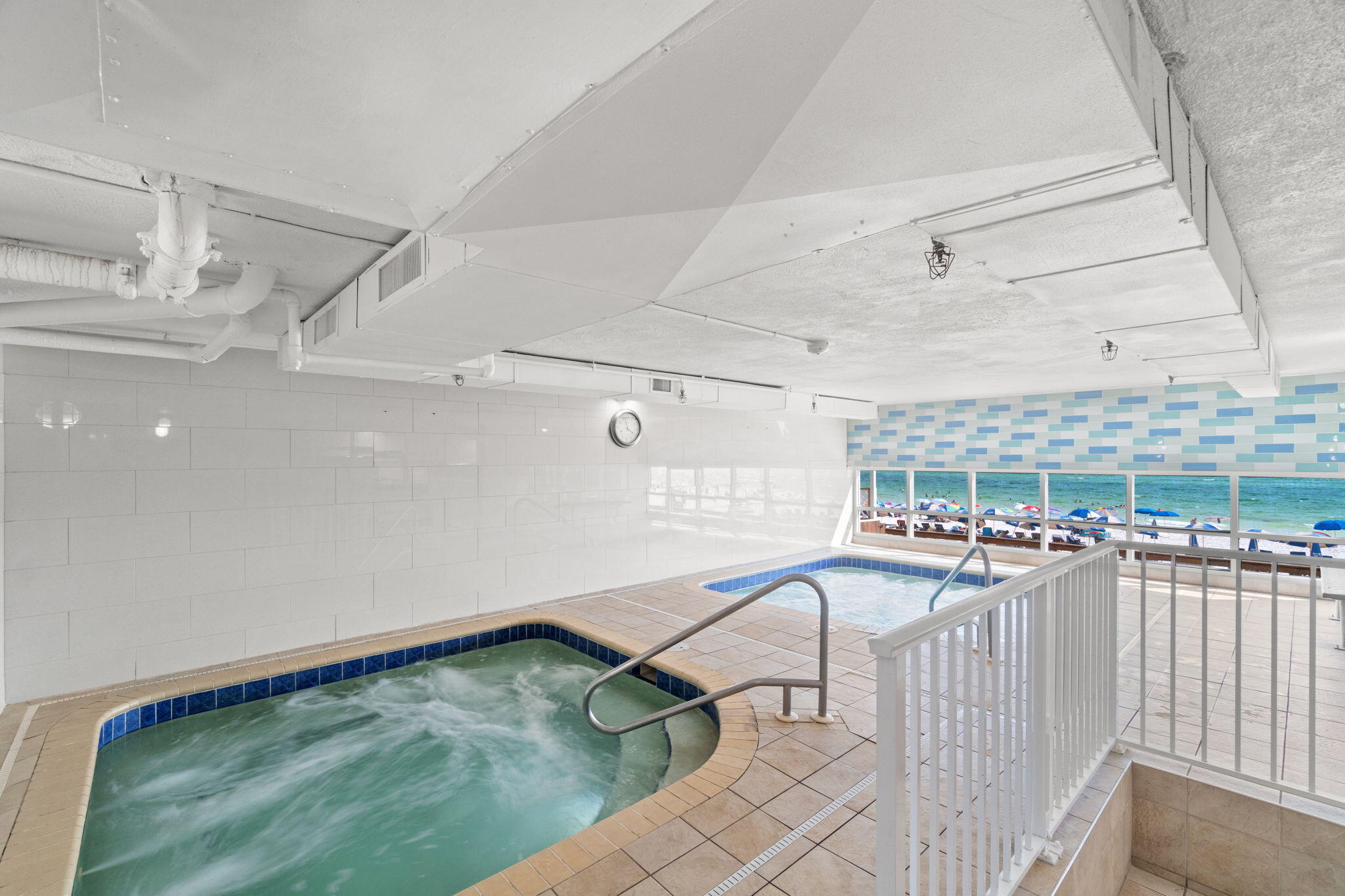 16819 Front Beach Road, Unit 2116 Panama City Beach, FL 32413 - Photo 39 of 51 a view of a room with gym equipment