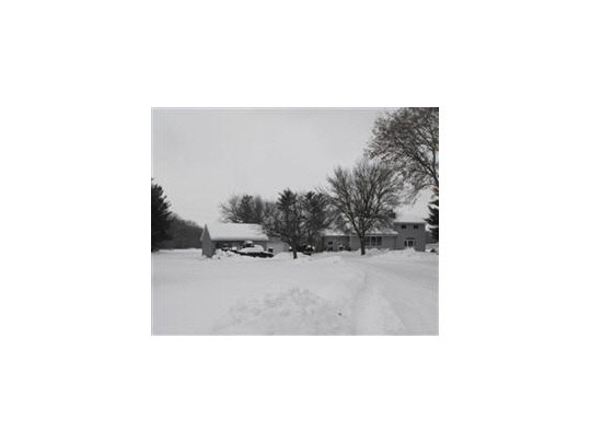 a picture of a bench in a backyard