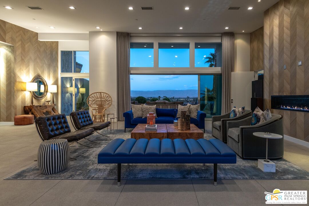 775 South La Mirada Road Palm Springs, CA 92264 - Photo 45 of 59 a living room with furniture and a table