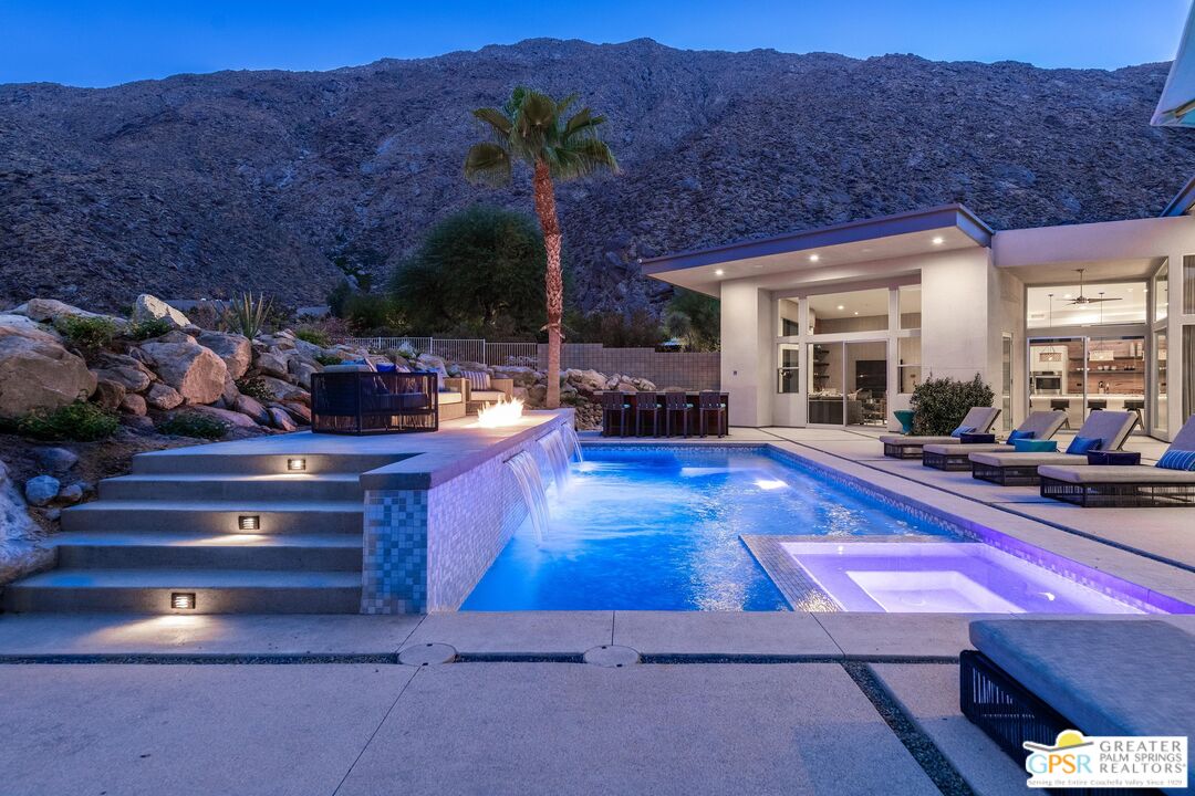 775 South La Mirada Road Palm Springs, CA 92264 - Photo 53 of 59 a view of outdoor space patio swimming pool