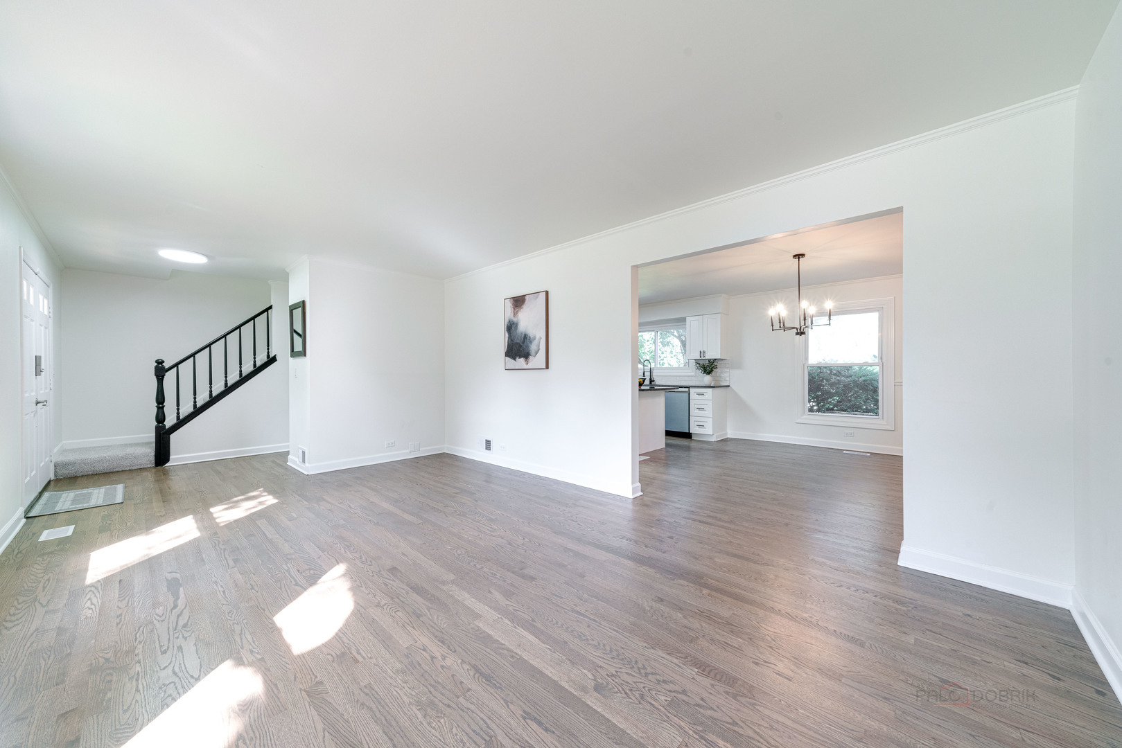 887 Saybrook Lane Buffalo Grove, IL 60089 - Photo 5 of 28 a view of empty room with wooden floor