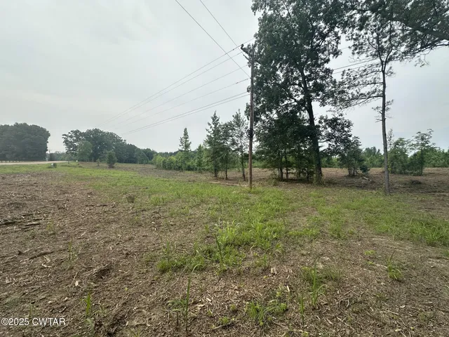 a view of outdoor space with deck and yard