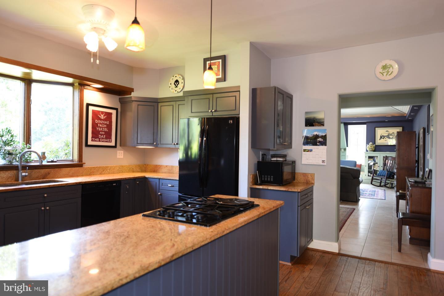 402 Castleton View Road Castleton, VA 22716 - Photo 7 of 29 Kitchen & Entrance to Great Room