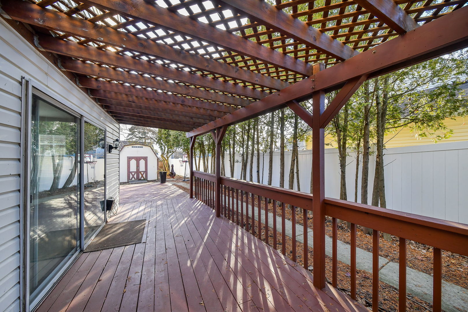 119 Canton Lane Streamwood, IL 60107 - Photo 24 of 28 a view of a porch with wooden floor