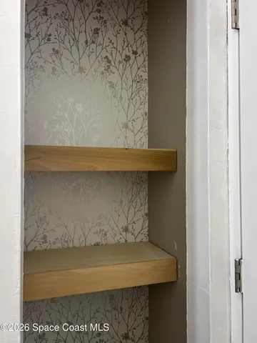 a view of wooden floor