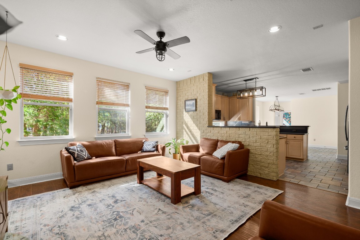 149 Spanish Oak Trail Elgin, TX 78621 - Photo 12 of 25 a living room with furniture and windows