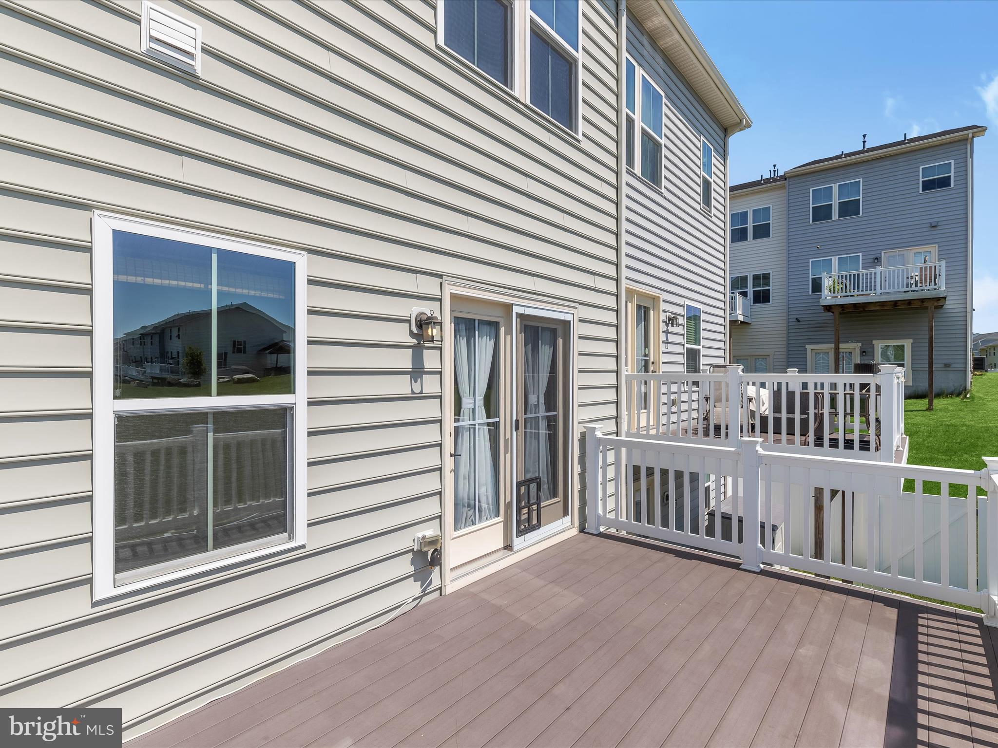 608 Buggy Ride Road Bel Air, MD 21014 - Photo 22 of 64 Composite Deck off Dining Room