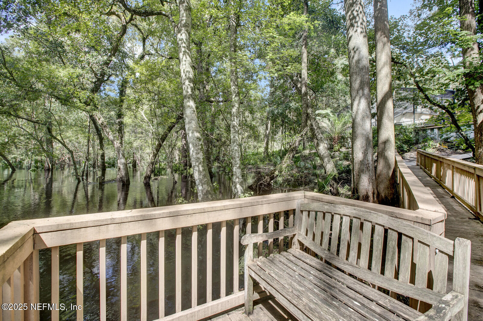 3565 Red Cloud Trail St. Augustine, FL 32086 - Photo 46 of 56 a view of a wooden deck