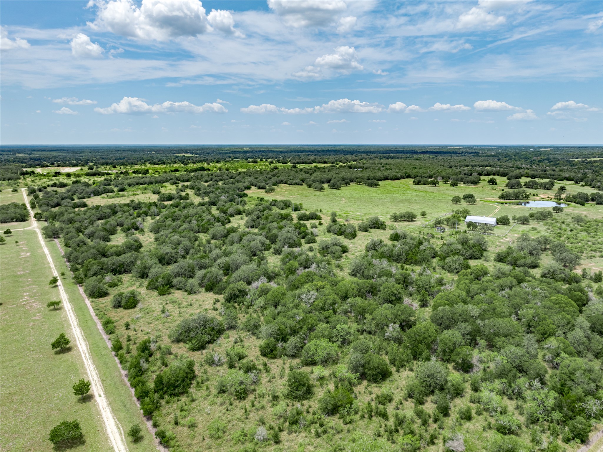 Tbd Davis Road West Point, TX 78963 - Photo 3 of 8 a view of a yard with an ocean