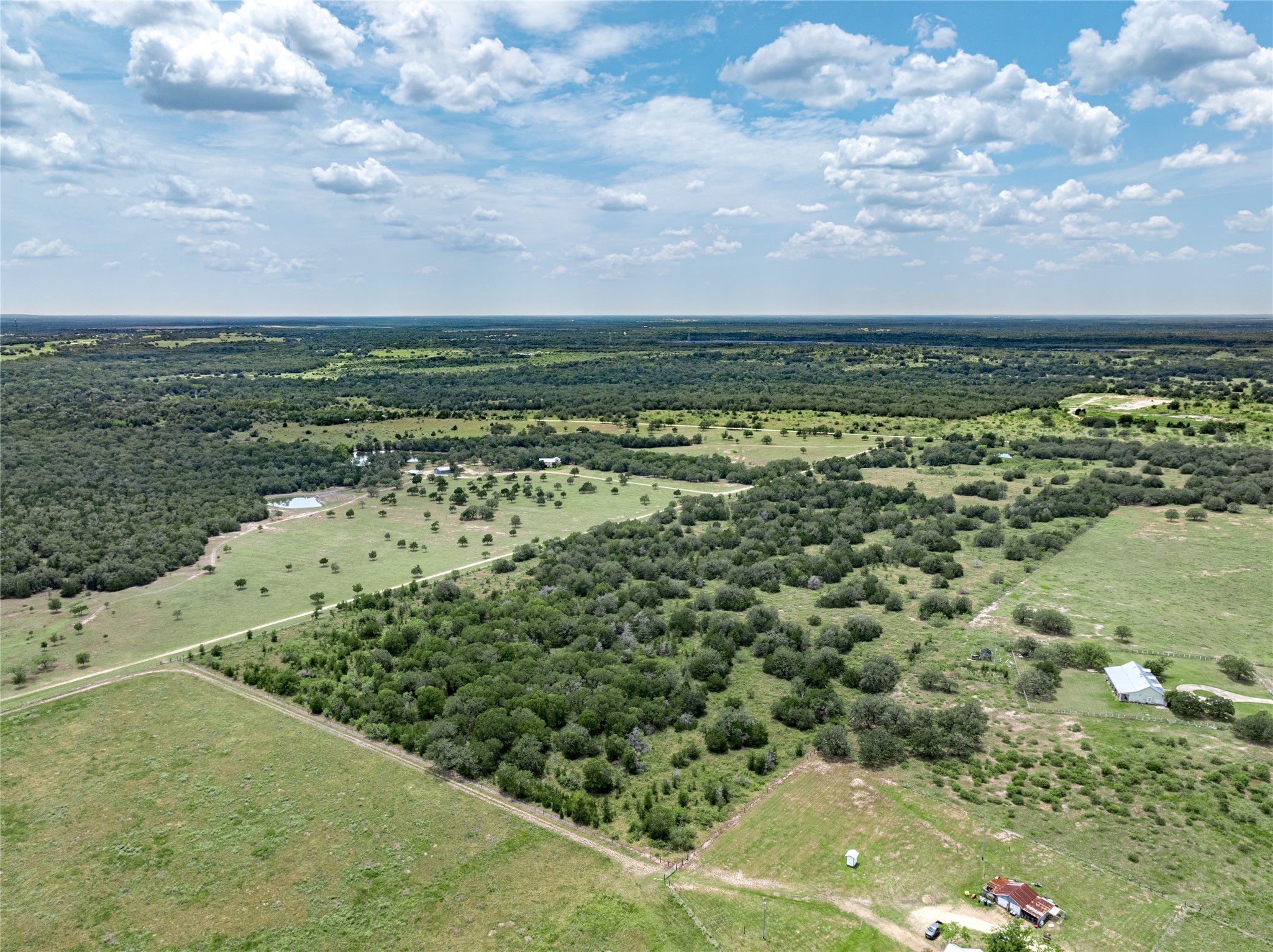 Tbd Davis Road West Point, TX 78963 - Photo 6 of 8 a view of a lake with a city