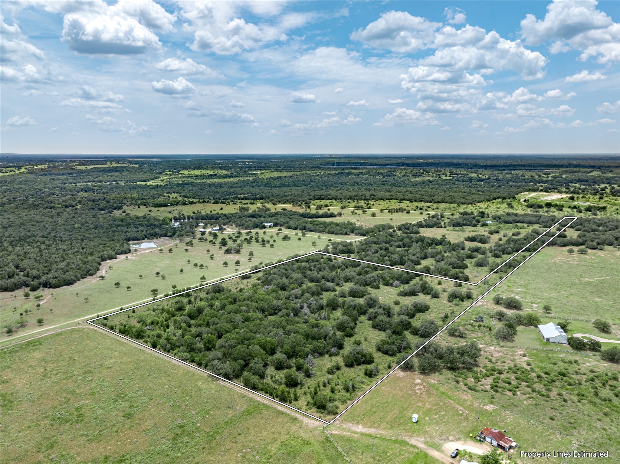 Tbd Davis Road West Point, TX 78963 - Photo 7 of 8 a view of a lake with a city