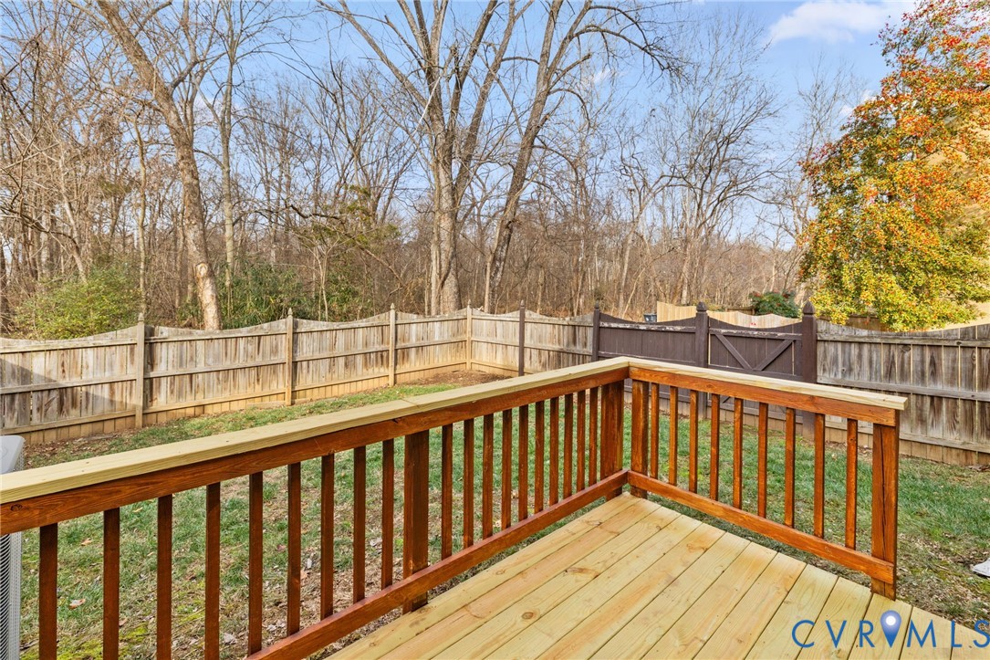 2655 Chancer Drive Henrico, VA 23233 - Photo 21 of 24 a view of a wooden roof deck