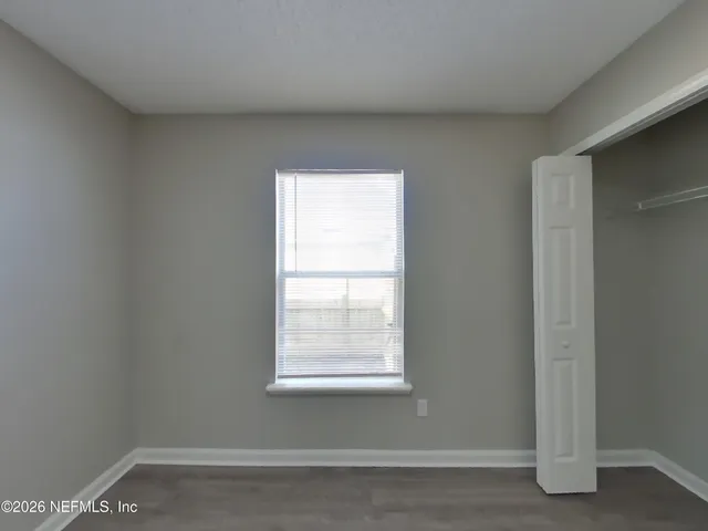 a small space with a window