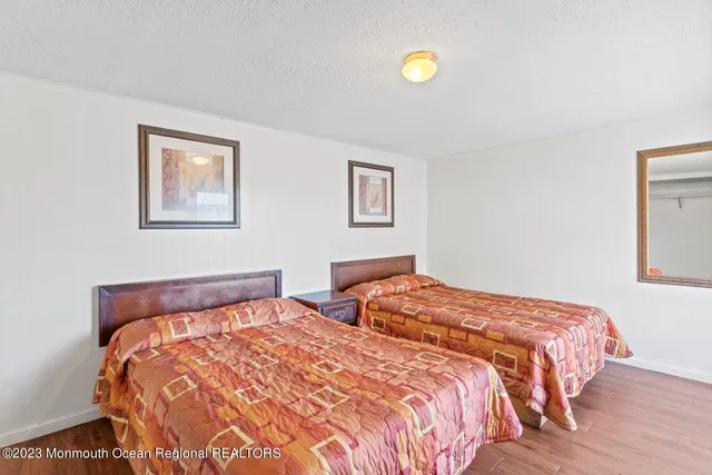 a view of a beach and ocean view