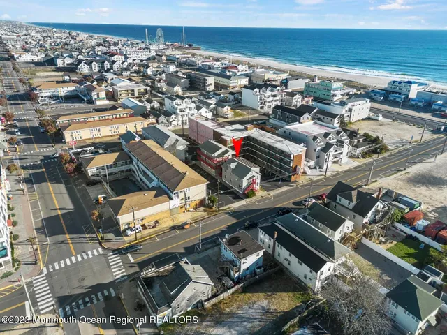a view of balcony with ocean view