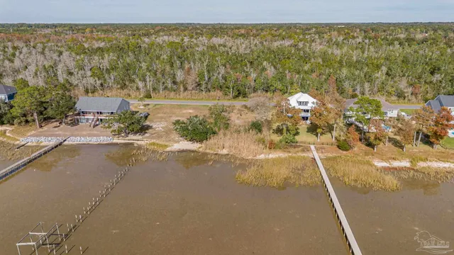a view of a lake with a mountain
